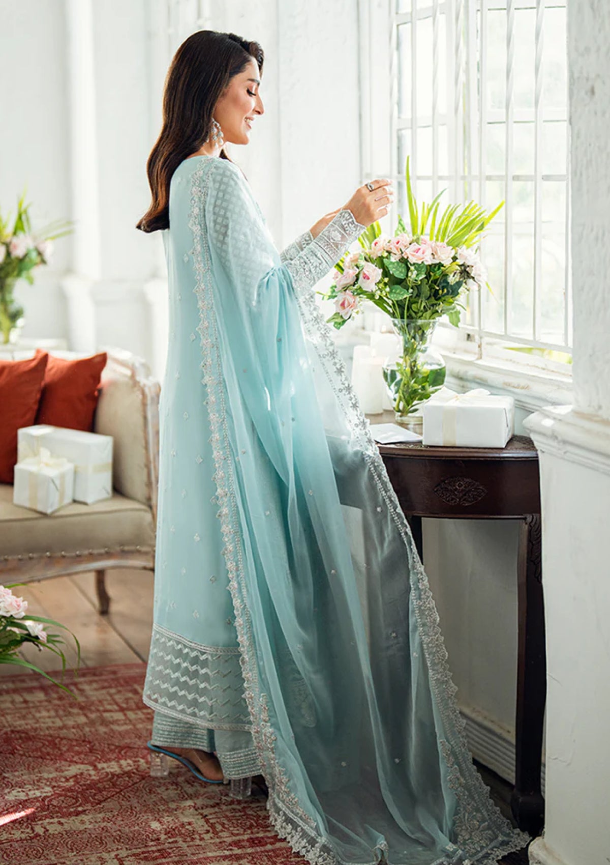 Azure Seagreen Formal Collection Chiffon Replica - Image 4