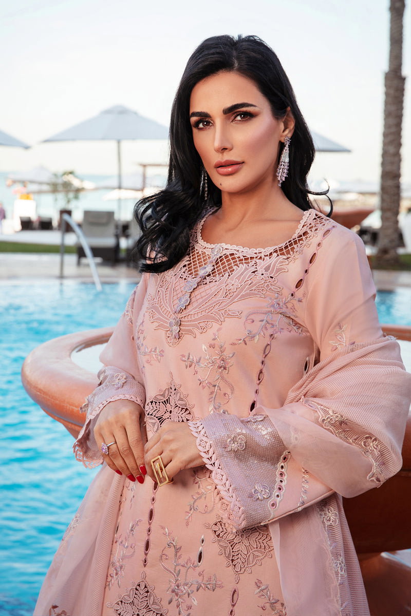 Rang Rasiya Pink Luxury Lawn Collection Replica - Image 3