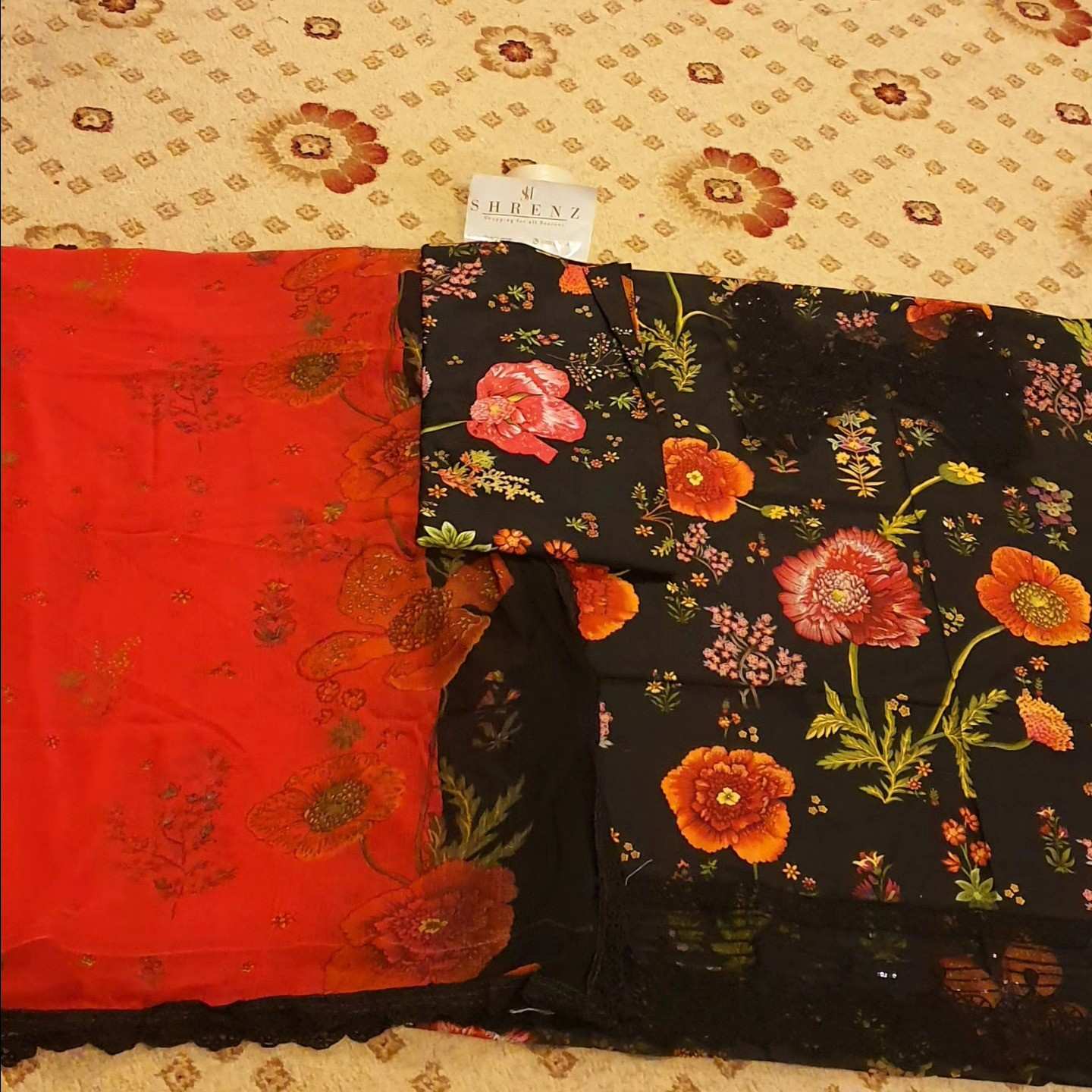 Maria B Black Digital Printed Lawn Collection Replica - Image 5