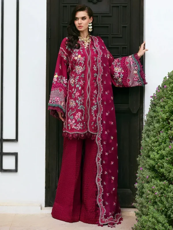 Republic Red Luxury Lawn Collection Replica