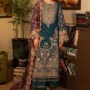 Imrozia Zinc Green Luxury Formal Collection Chiffon Replica