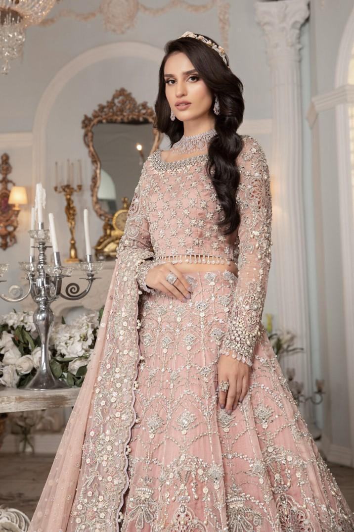 Alternative view of Maria B Pink Exclusive Net Maxi Replica