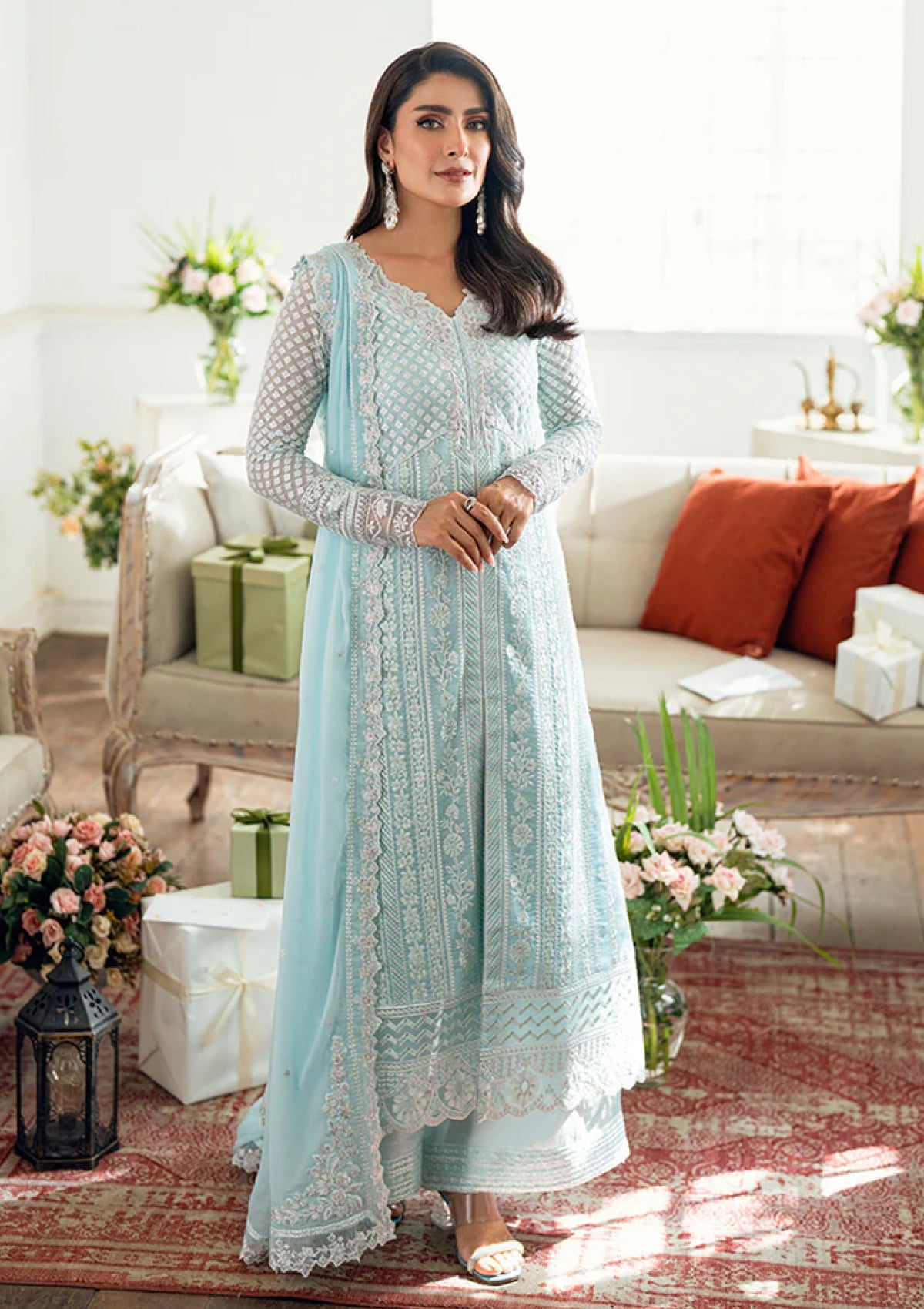 Azure Seagreen Formal Collection Chiffon Replica - Image 2