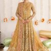 Imrozia Yellow Bridal Collection Net Maxi Replica