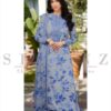Shrenz Grey Digital Printed Lawn Collection Replica