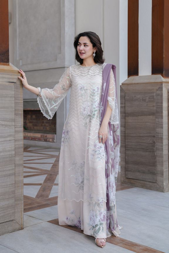 Lulusar White Formal Collection Net Replica - Image 2