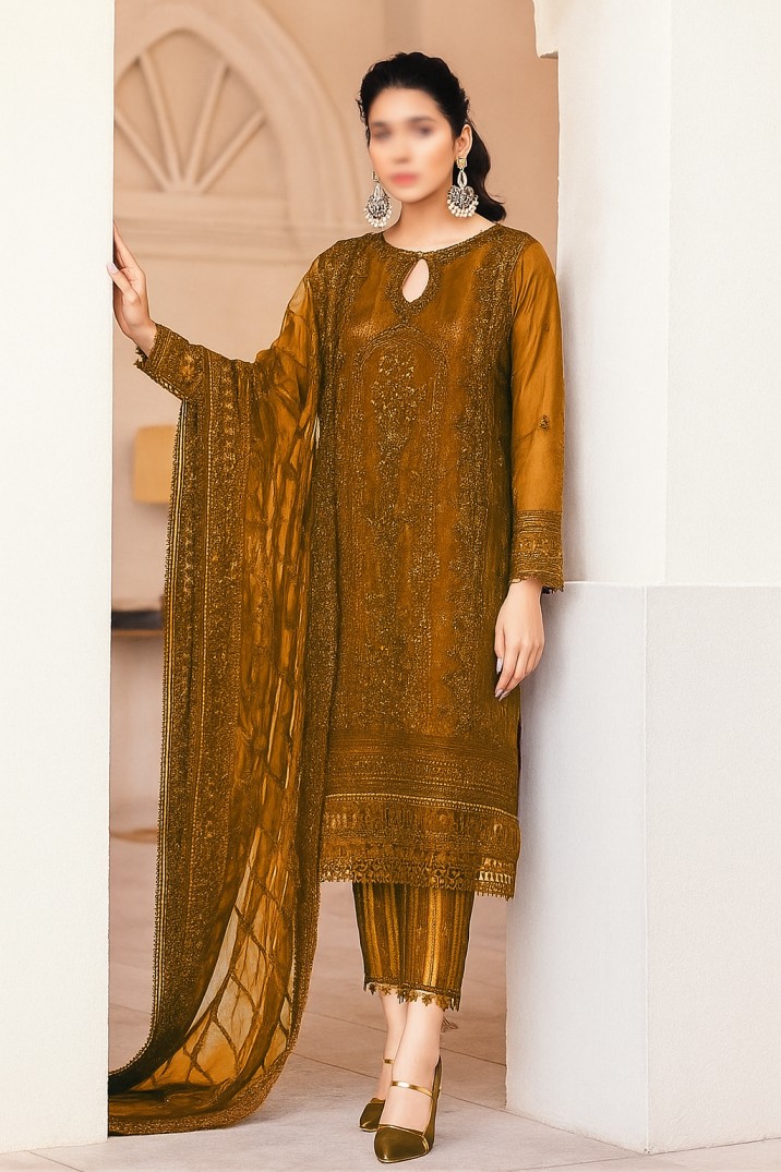 Mushq Opium Mehndi Formal Collection Net Replica