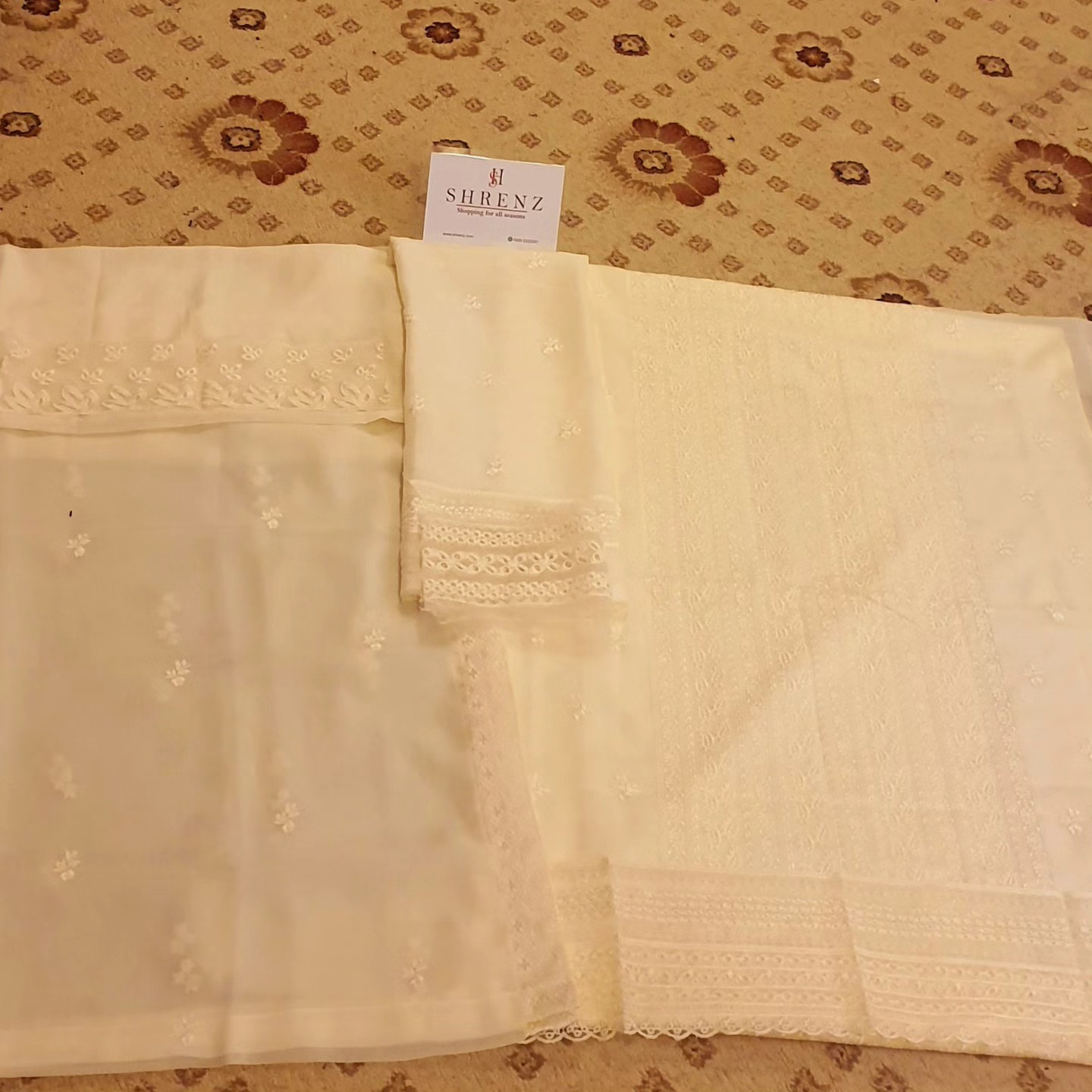Maryum White Formal Collection Chiffon Replica - Image 6