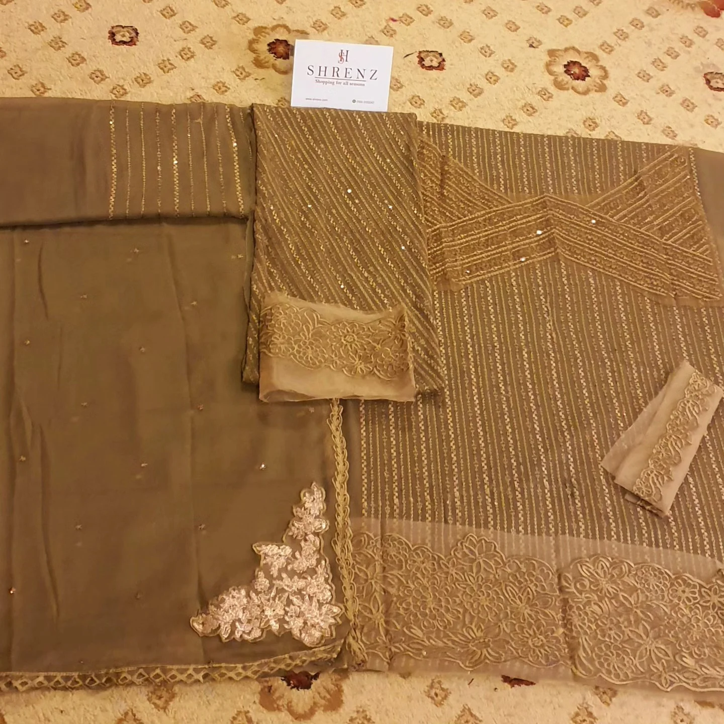 Azure Brown Formal Collection Chiffon Replica - Image 2