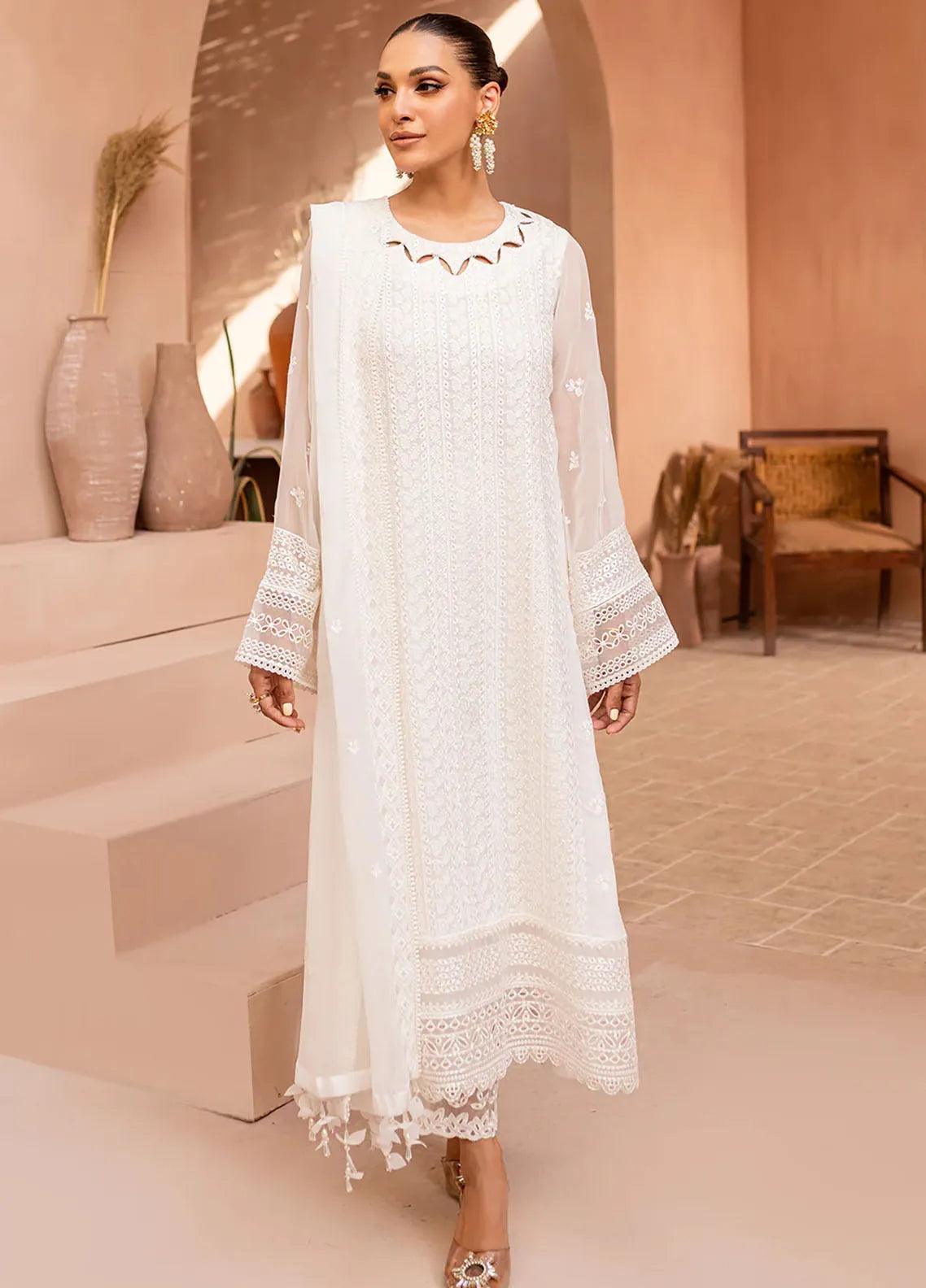 Maryum White Formal Collection Chiffon Replica - Image 2