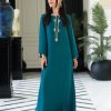 Lulusar Zinc Blue Formal Collection Silk Replica