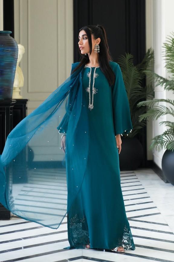 Lulusar Zinc Blue Formal Collection Silk Replica - Image 2