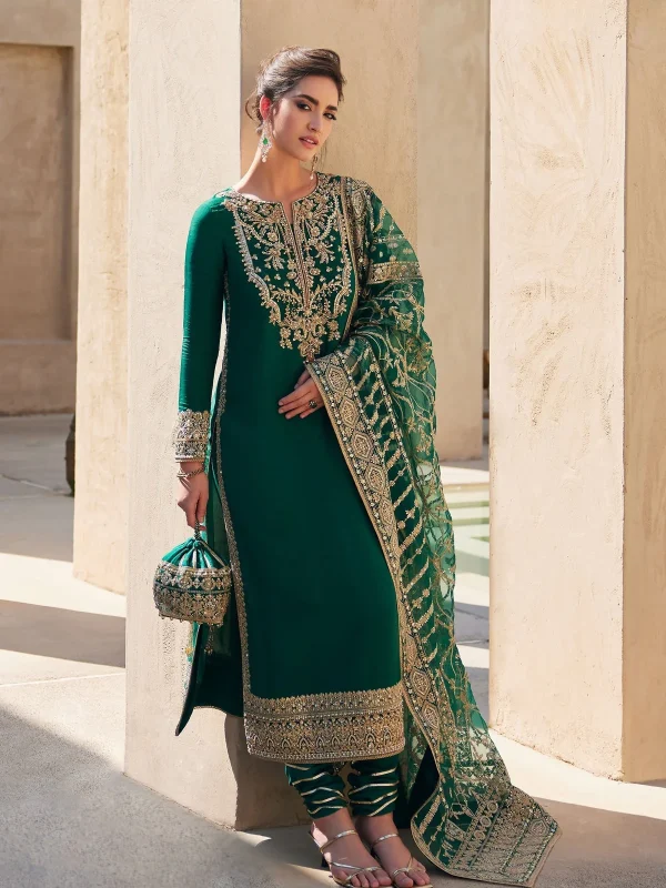 Zyra By Kanwal Malik Wedding Collection Raw Silk Replica