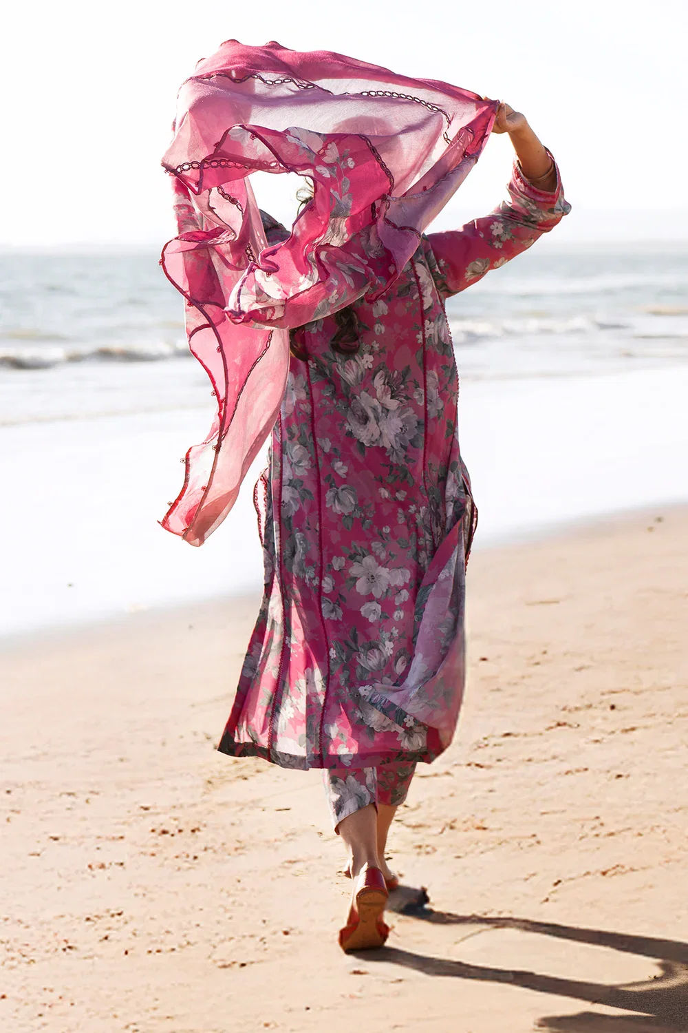 Baroque Shocking Digital Printed Linen Collection Replica - Image 3