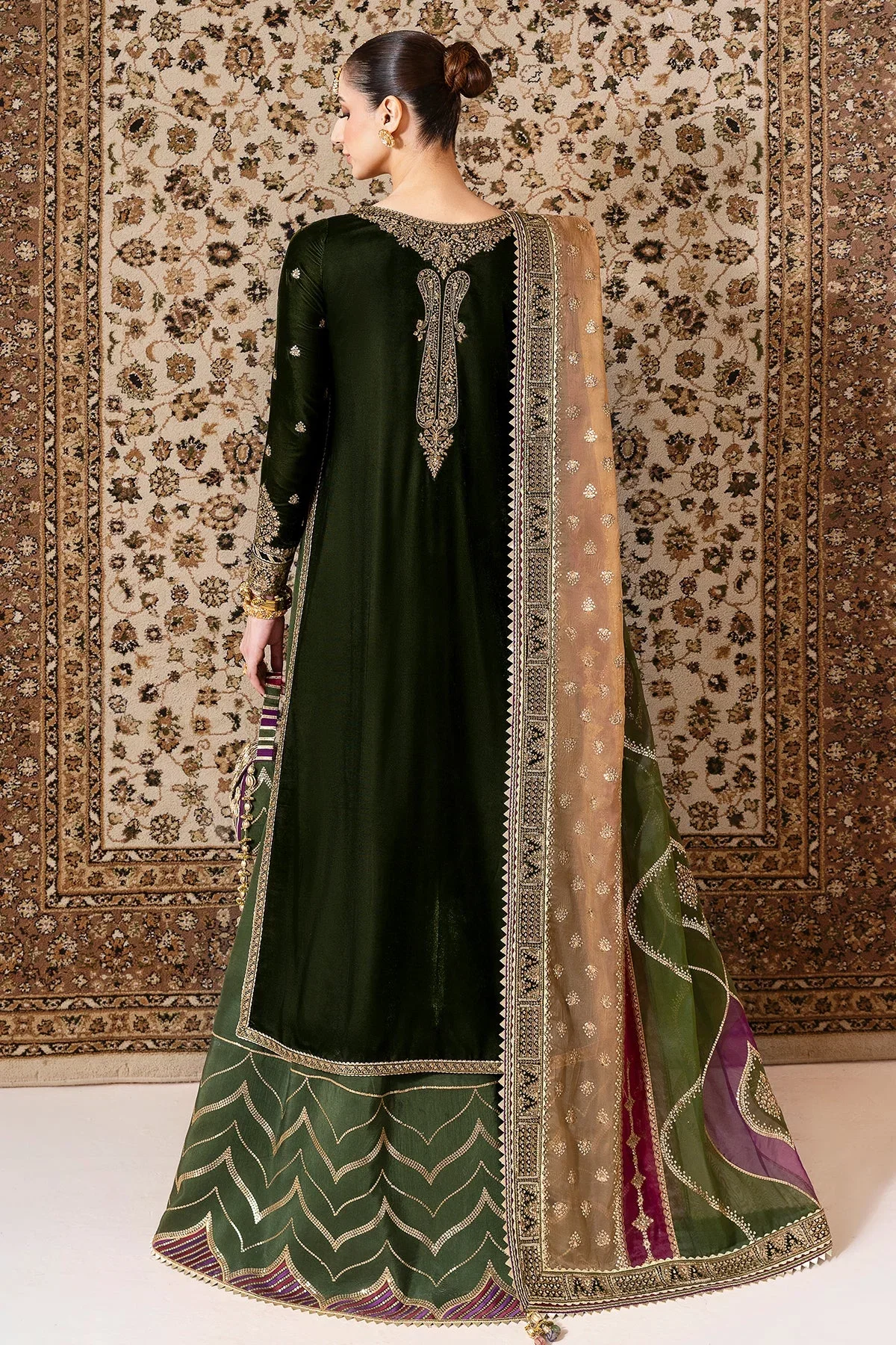 Alternative view of Jazmin Mehendi Formal Collection Velvet Replica