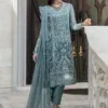 Gulaal Mint Formal Collection Chiffon Replica