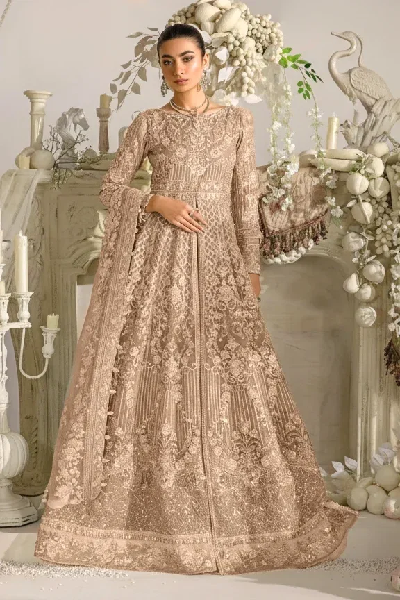 Elaf Skin bridal Collection Organza Maxi Replica