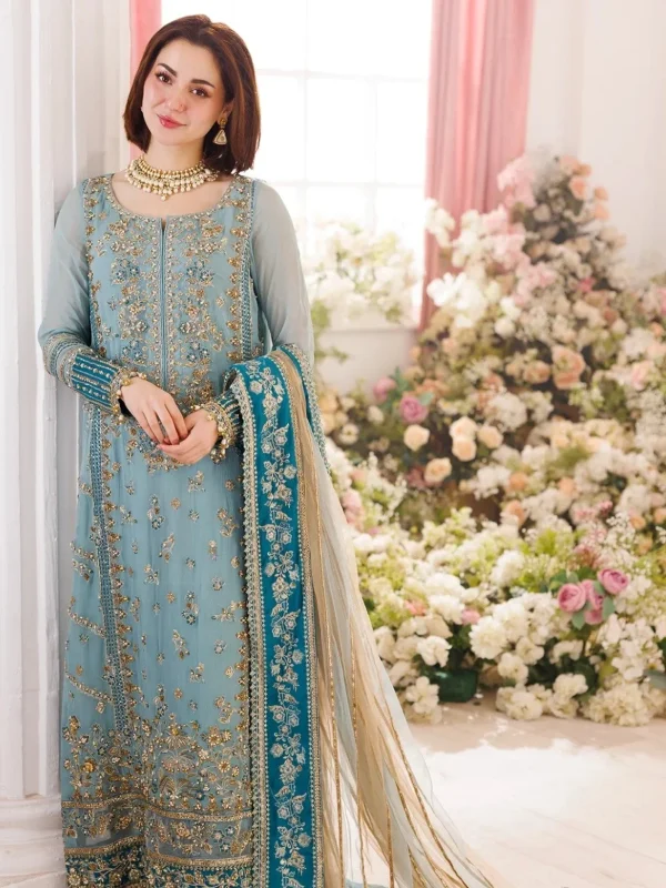 Charizma Seagreen Formal Collection Chiffon Replica