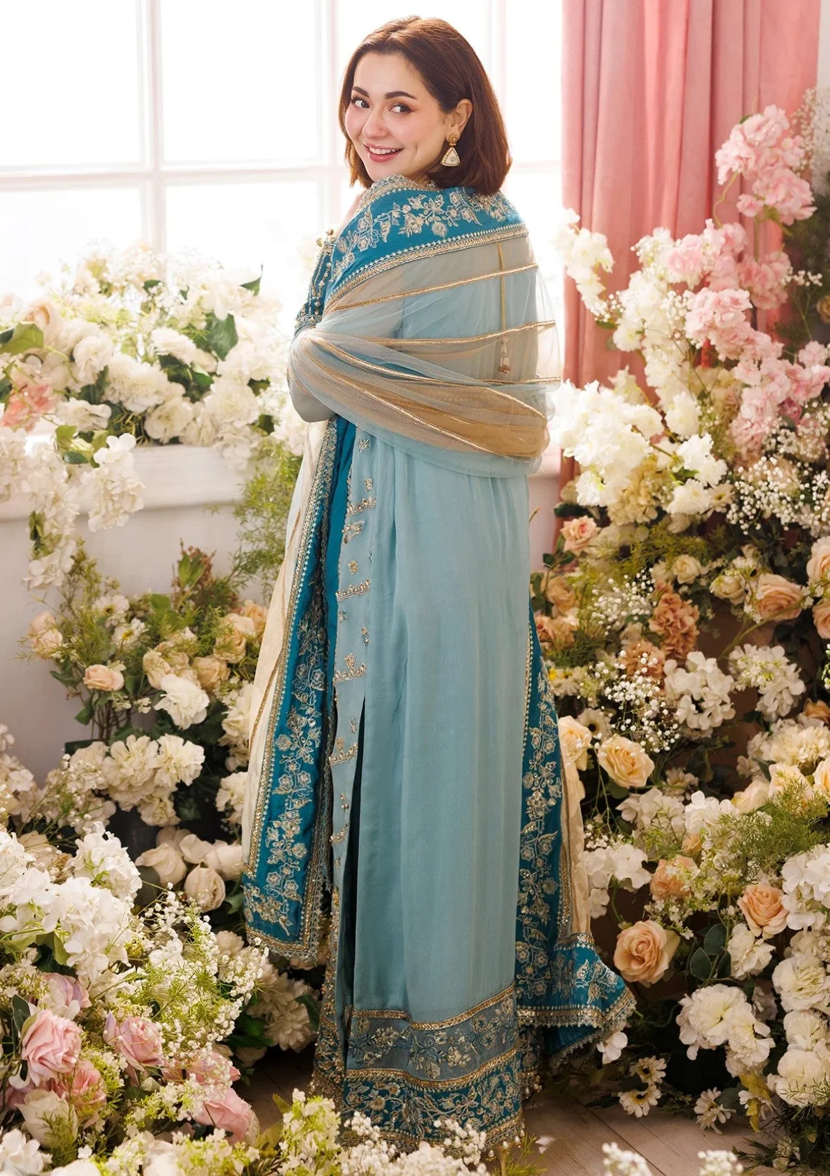 Charizma Seagreen Formal Collection Chiffon Replica - Image 3