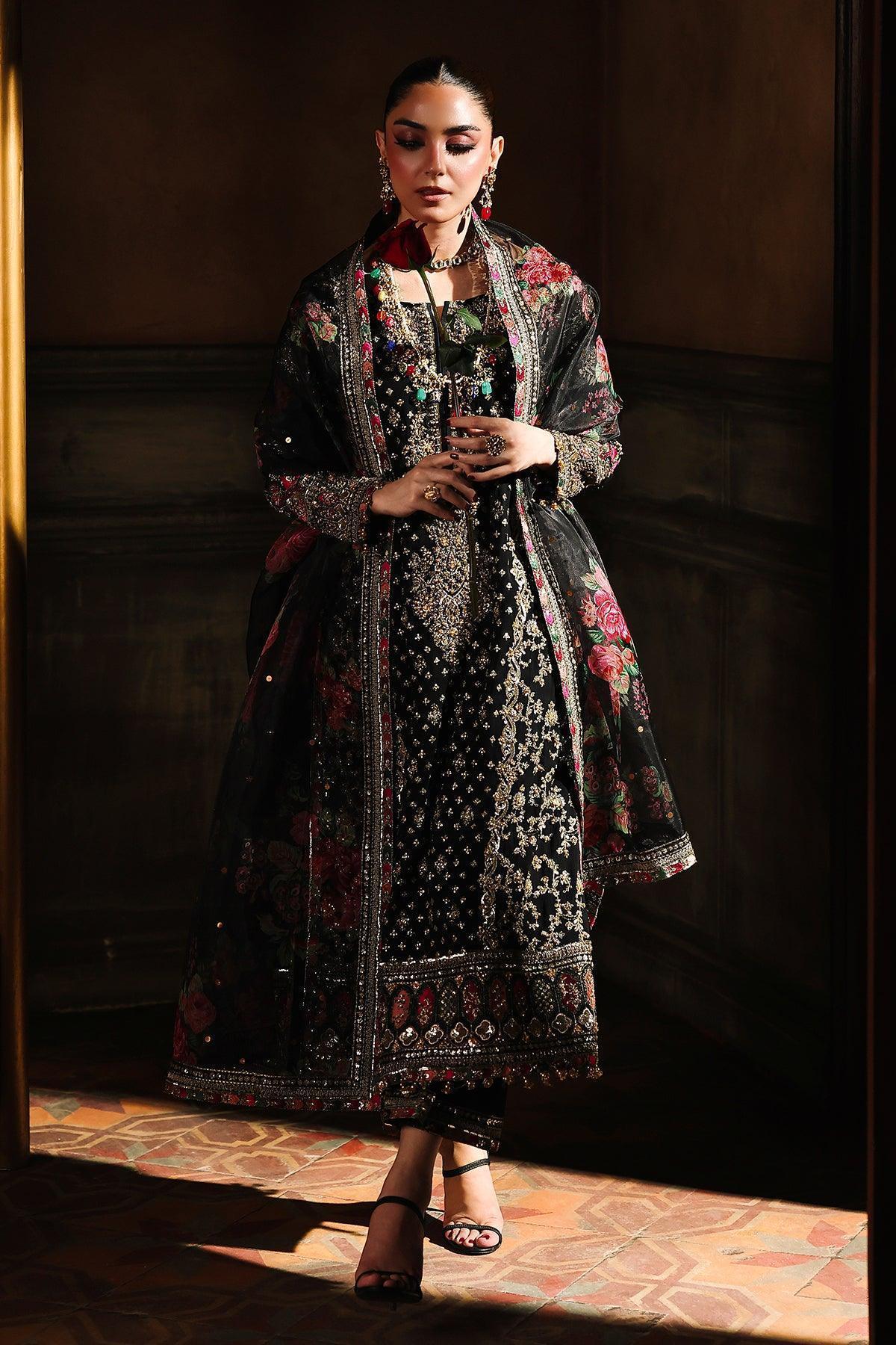 Alternative view of Charizma Jet Black Formal Collection Chiffon Replica