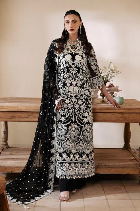 Serene Jet Black Formal Collection Chiffon Replica