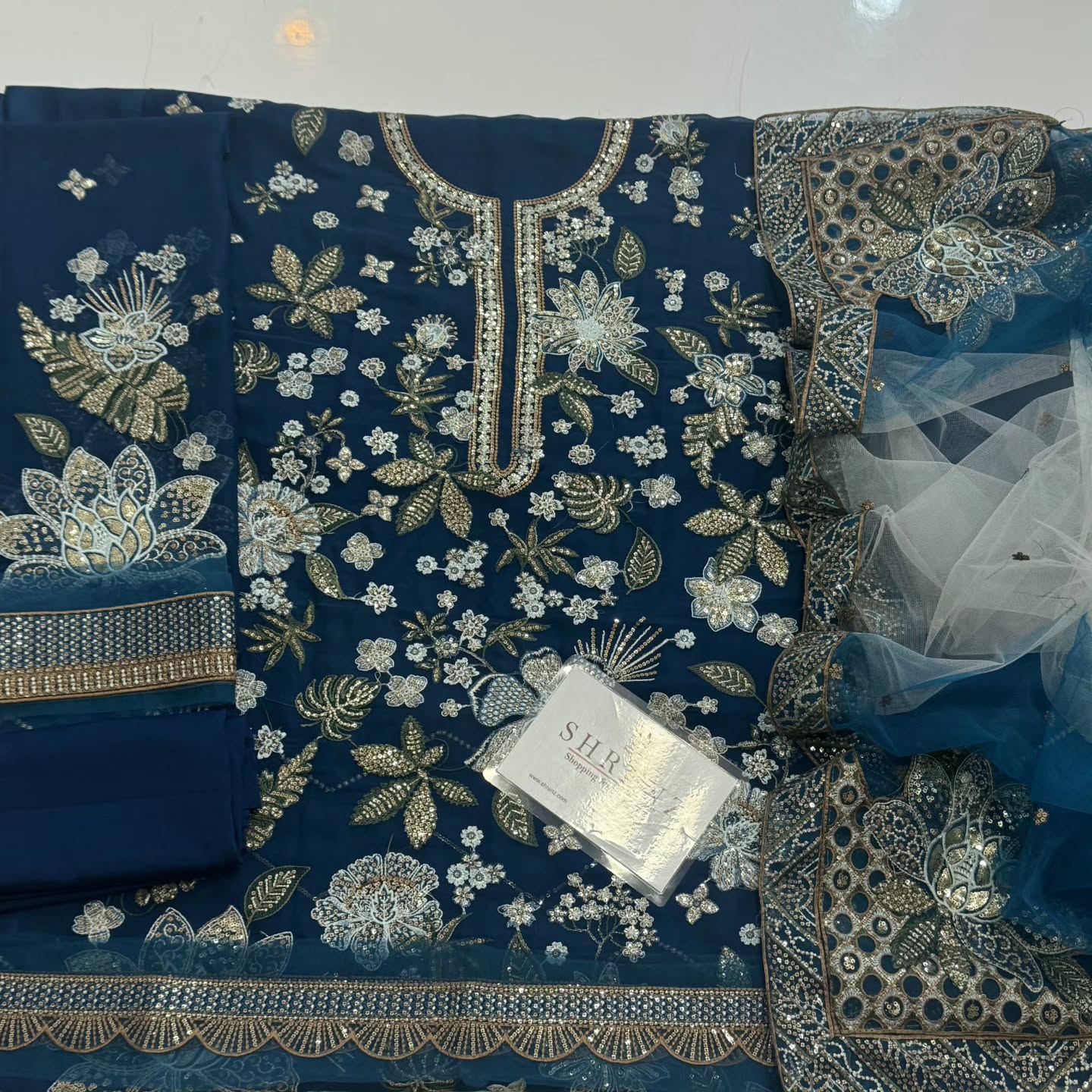 Jazmin Blue Formal Collection Chiffon Replica - Image 3