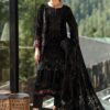 Maria B Jet Black Winter Collection Palachi Velvet Replica