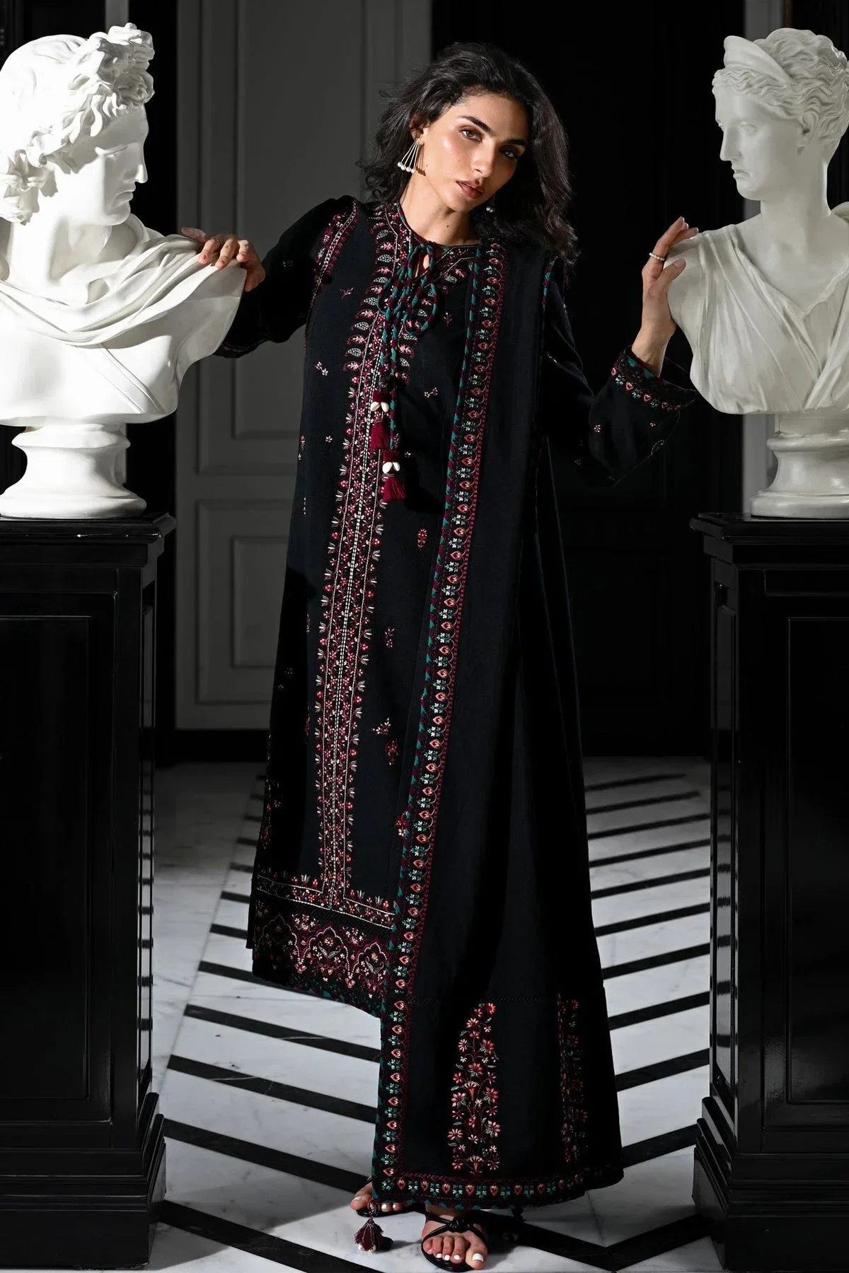 Batik Jet Black Formal Collection Cotton Replica
