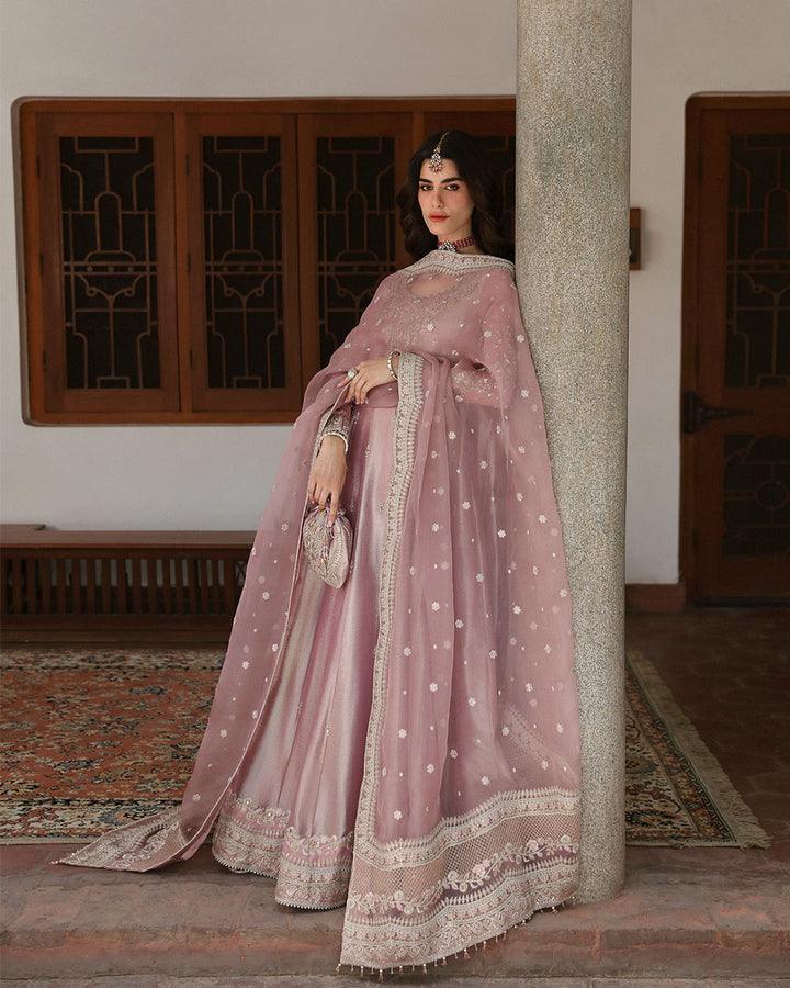 Alternative view of Faiza Saqlain Pink Formal Collection Maysori Maxi Replica