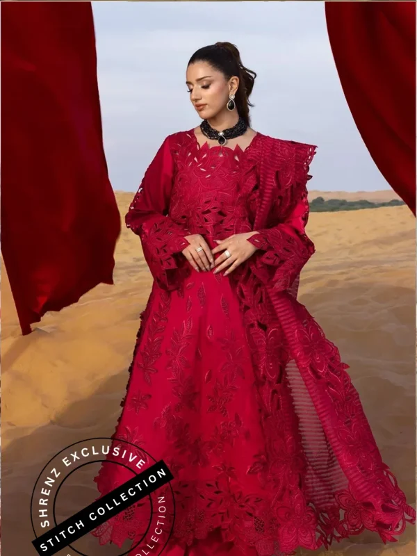 Shrenz 3 Piece Stitched Lawn Pret Collection
