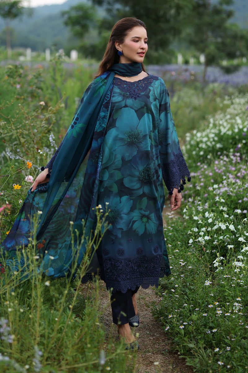 Baroque Tie-Dye Printed Lawn Collection Replica - Image 3