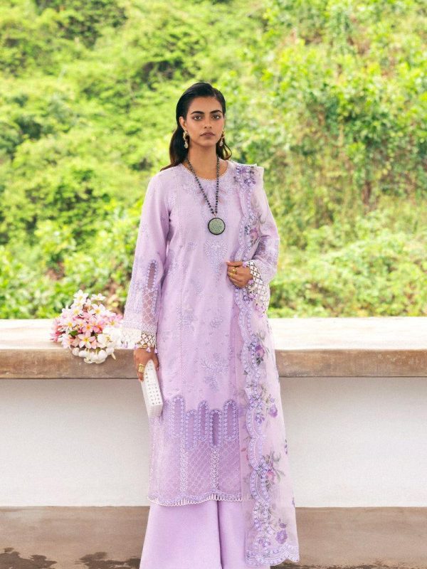 Saira Rizwan Lilac Luxury Lawn Collection Replica
