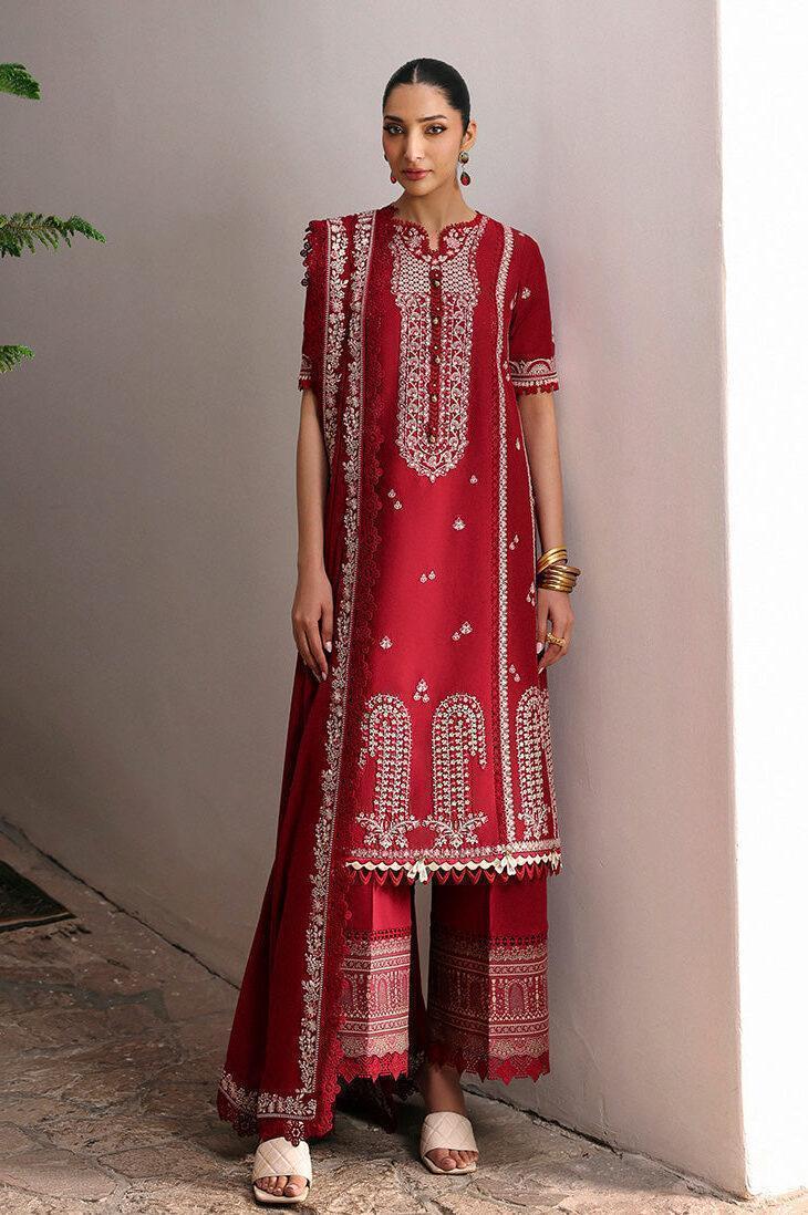 Republic Red Luxury Collection Egyptian Lawn Replica
