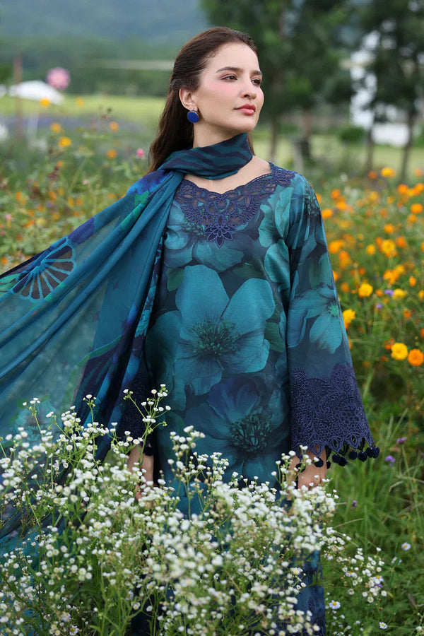 Baroque Tie-Dye Printed Lawn Collection Replica - Image 2