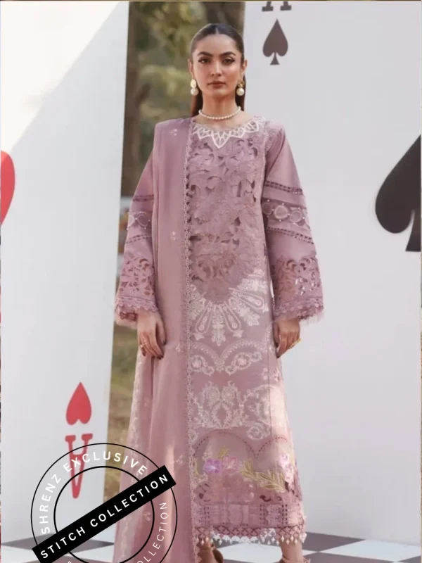 Shrenz 3 Piece Stitched Lawn Pret Collection