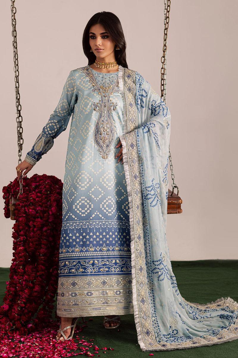 Nureh Tie-Dye Luxury Printed Lawn Collection Replica