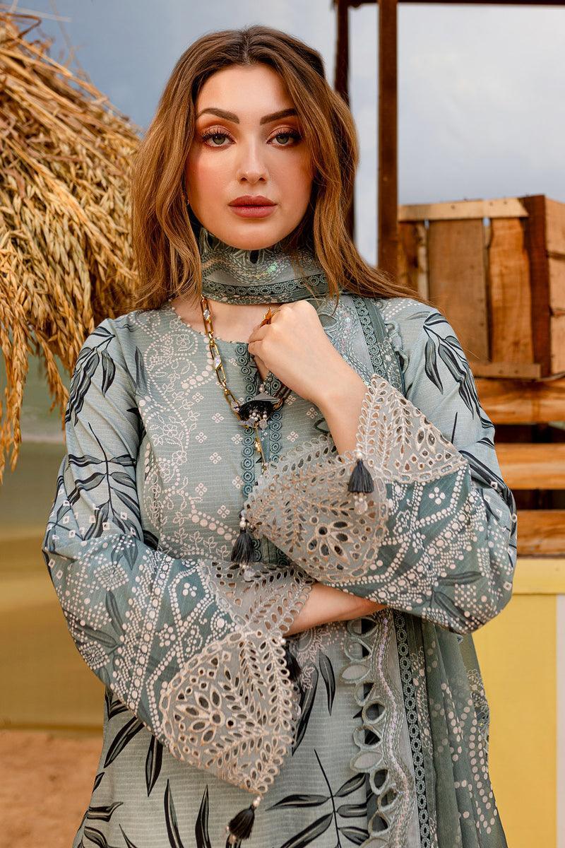 Alternative view of Nureh Luxury Printed Lawn Collection Replica