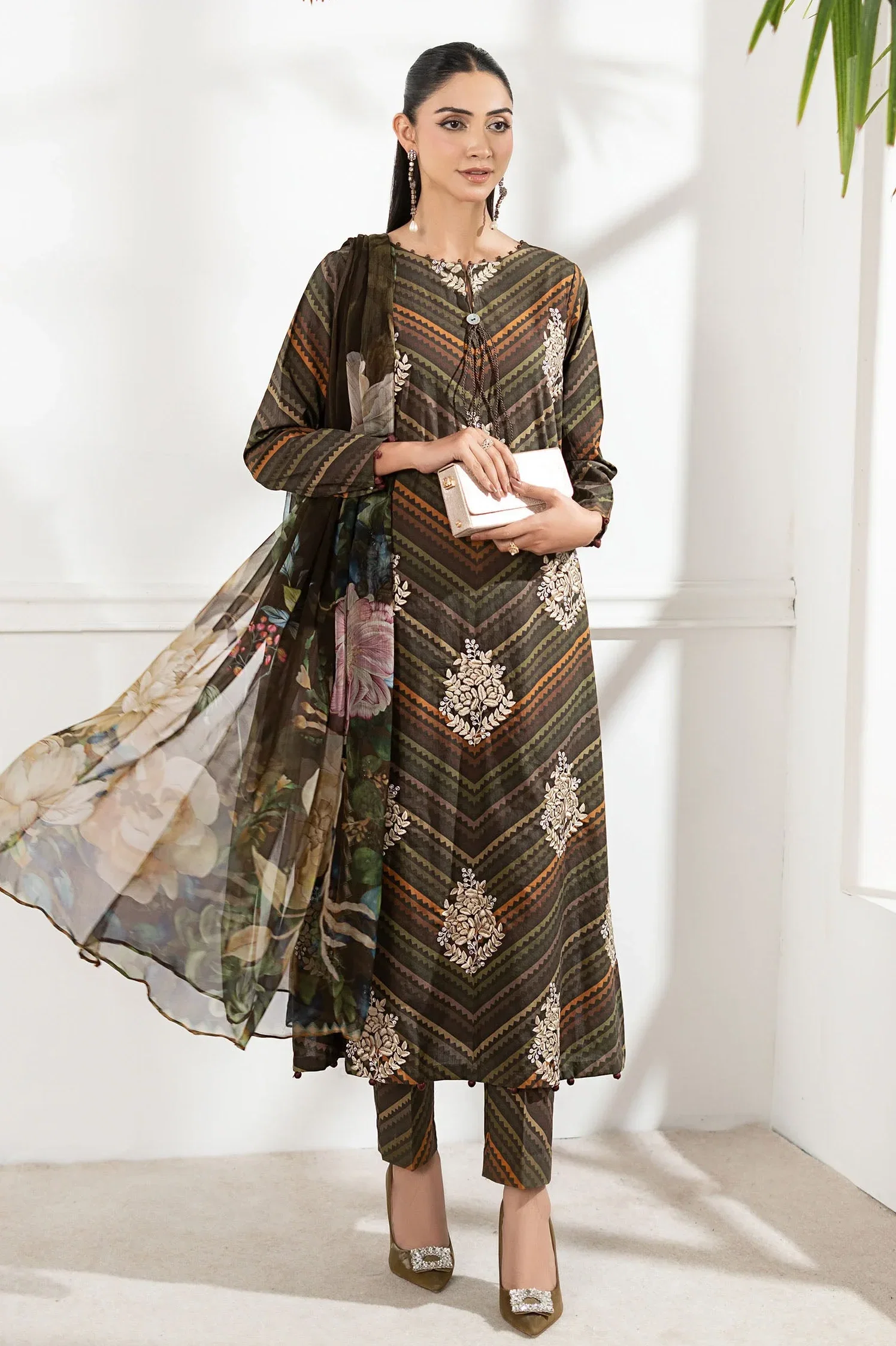 Maria B Multi Luxury Printed Lawn Collection Replica