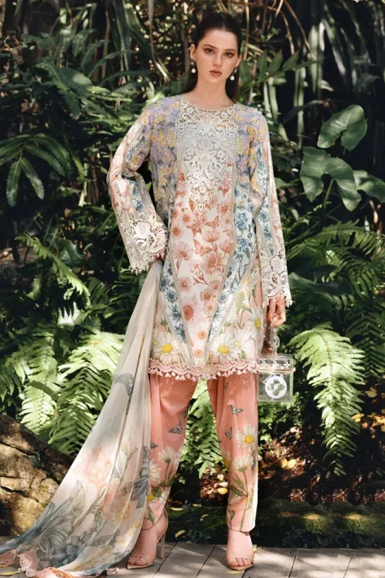 Maria B Multi Luxury Printed Lawn Collection Replica