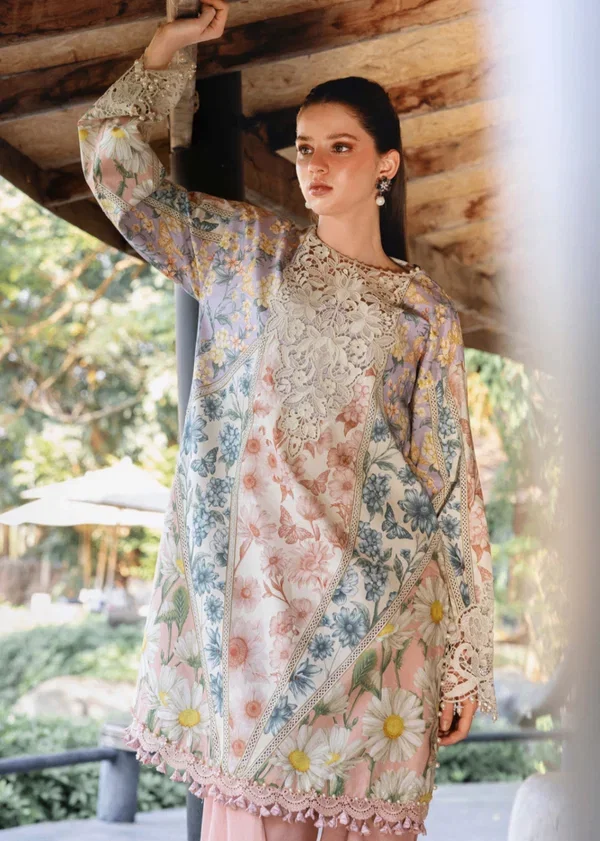 Alternative view of Maria B Multi Luxury Printed Lawn Collection Replica