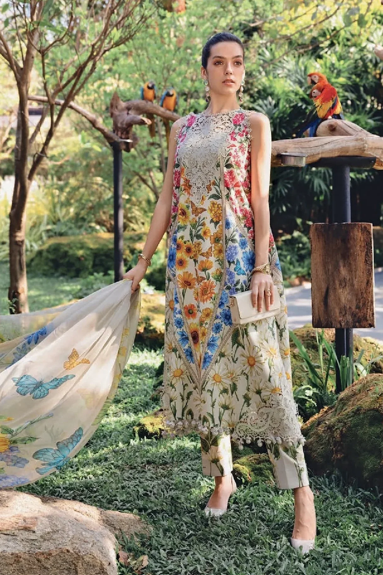 Maria B Multi Luxury Printed Lawn Collection Replica