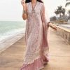 Faiza Saqlain Pink Luxury Lawn Collection Replica