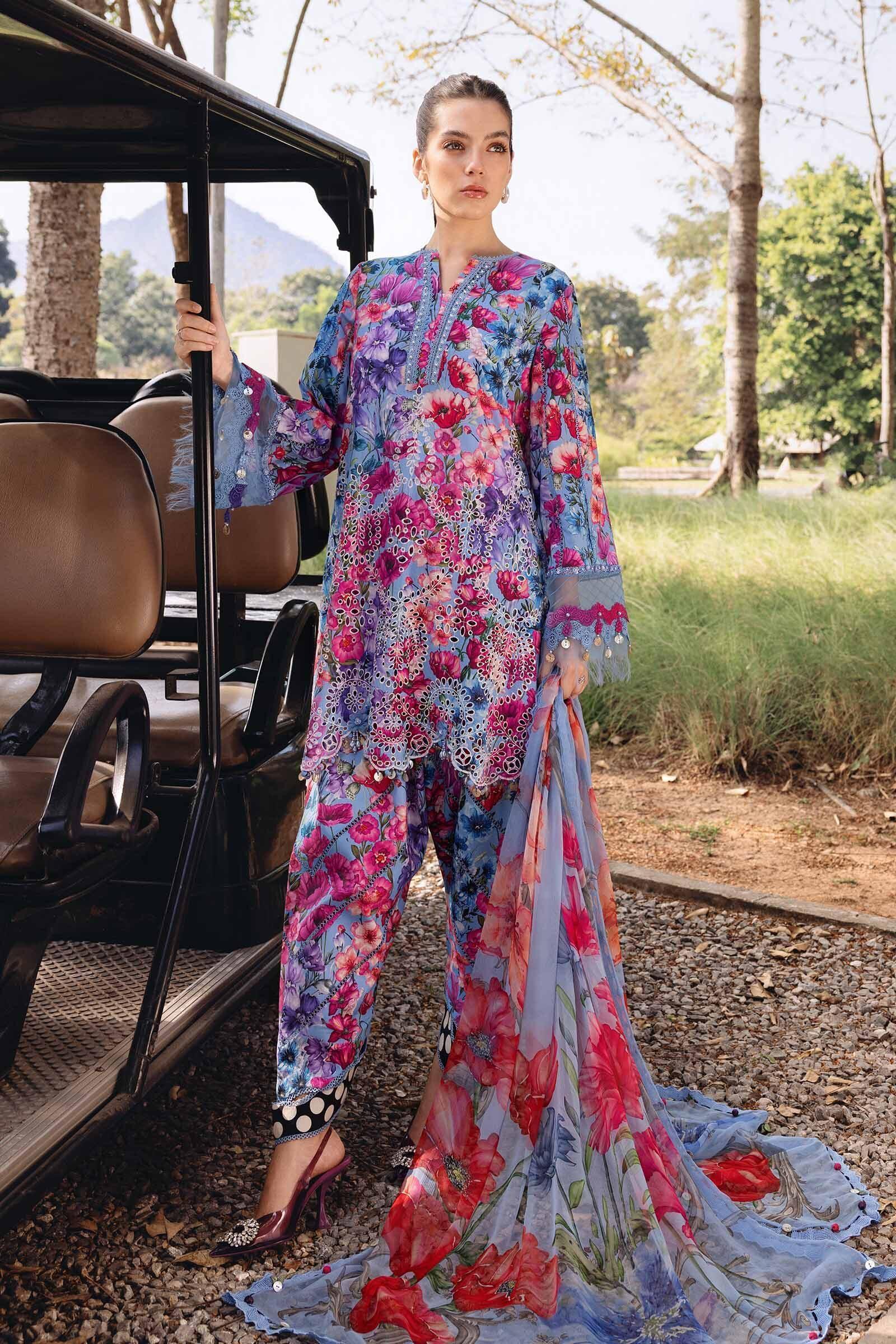 Maria B Multi Luxury Printed Lawn Collection Replica