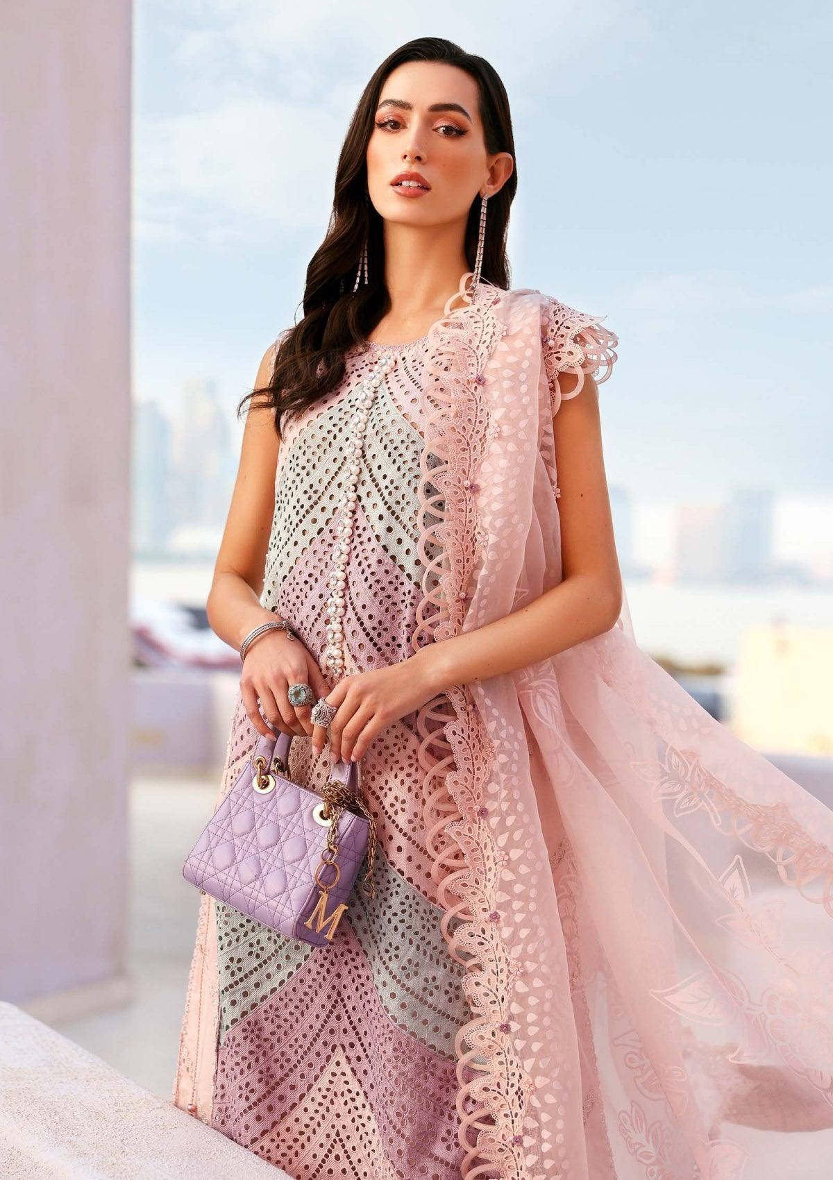 Alternative view of Maria B Multi Luxury Swiss Lawn Collection Replica