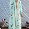 Mahnur Seagreen Luxury Lawn Collection Replica