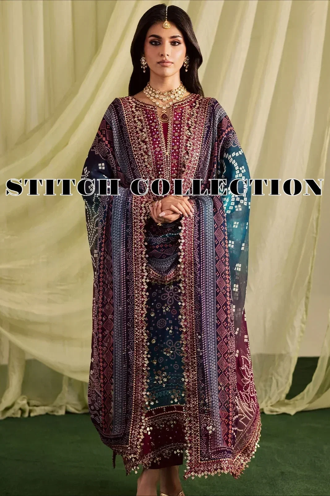 Shrenz 3 Piece Stitched Lawn Pret Collection