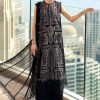 Maria b Jet Black Luxury Lawn Collection Replica
