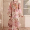 Baroque Pink Luxury Swiss Lawn Collection Replica