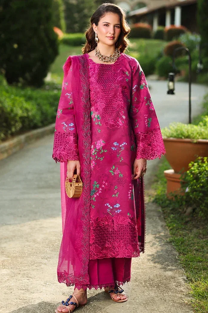 Rang Rasiya Shocking Luxury Printed Swiss Lawn Collection Replica