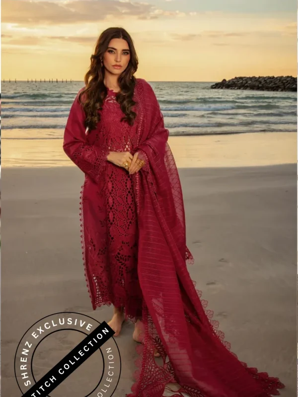 Shrenz 3 Piece Stitched Lawn Pret Collection